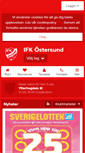 Mobile Screenshot of ifkostersund.se
